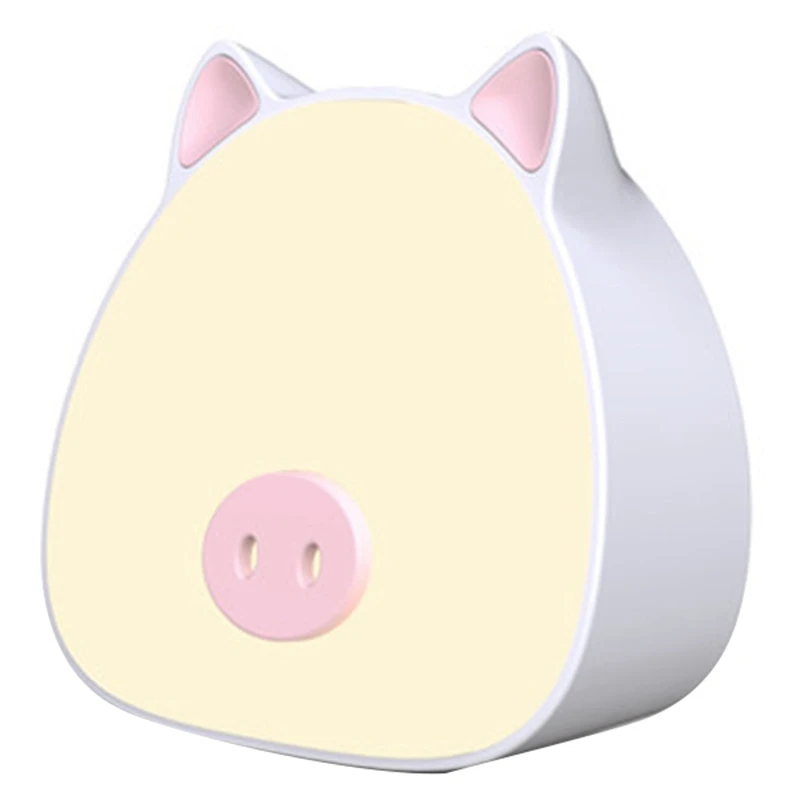 

Mini Night Light 10LED 3 Modes Desk Lamp Eye Protection Led Pig Shape Table Lamp For Child Room Bedside Lamp