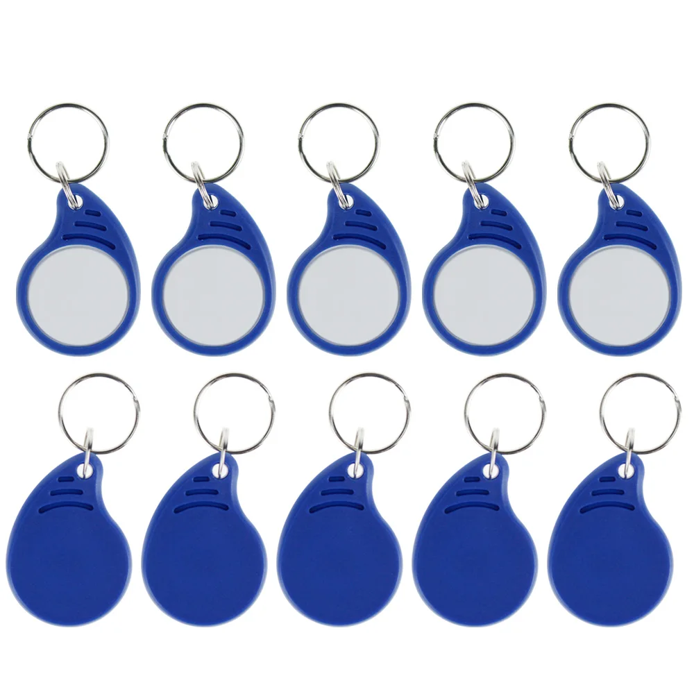 Yeni Varış RFID IC anahtar fobs 13.56 MHz anahtarlıklar NFC anahtar etiketleri ISO14443A MF Klasik 1 k jetonu etiketi akıllı erişim kontrol sistemi