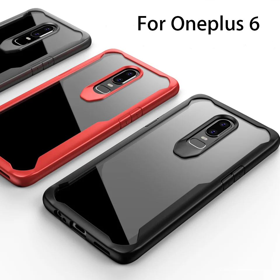 For Oneplus 6 Case Cover Anti knock Clear Phone Case For OnePlus 6 Soft