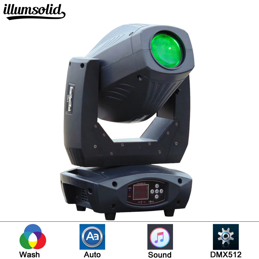 

LED beam moving head light 200w 3in1 advanced 18ch dmx channels for dj disco parties show lights