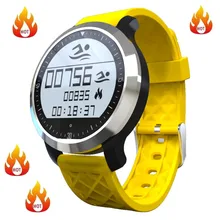 Hohe Qualität Armbanduhren Schwimmen Wasserdichte Bluetooth Smart Uhren F69 Mit Gesunde Sport Pulsmesser Smartwatch