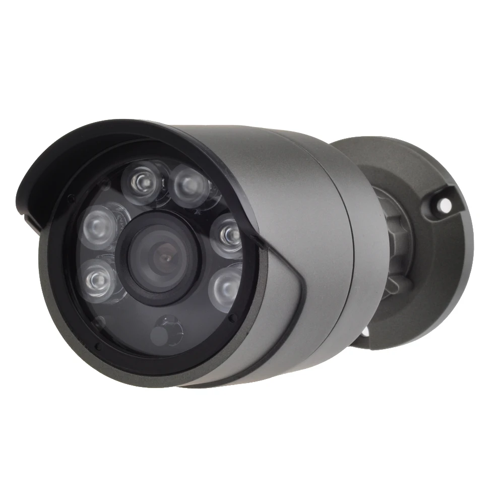 CCTV AHD камера 1.0MP/2.0MP 720 P/1080 P металлическая водонепроницаемая IP66 наружная 6 светодиодов камера видеонаблюдения IR Cut