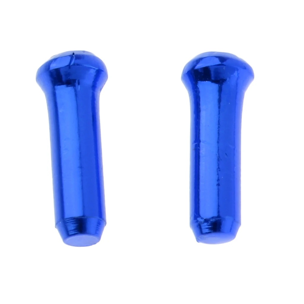 Pack of 500 Brake Cable Tips Alloy Wire End Crimps Length 11mm Road Mountain Bicycle Bike Brake Tips Shifter Bike Cable End Caps
