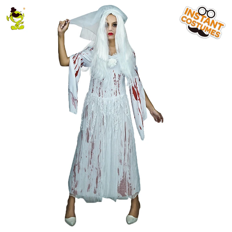 

Ghost woman Costume Women's Corpse Bride Sexy Dress Cosplay Costume Halloween Costume Bride