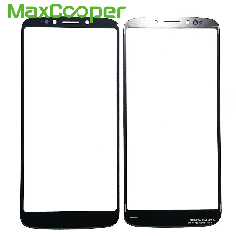 

Top Quality 5.99" For Motorola Moto E5 Plus XT1924 XT1924-1 XT1924-2 Front Outer Glass Len Touch Panel Black Gold Color