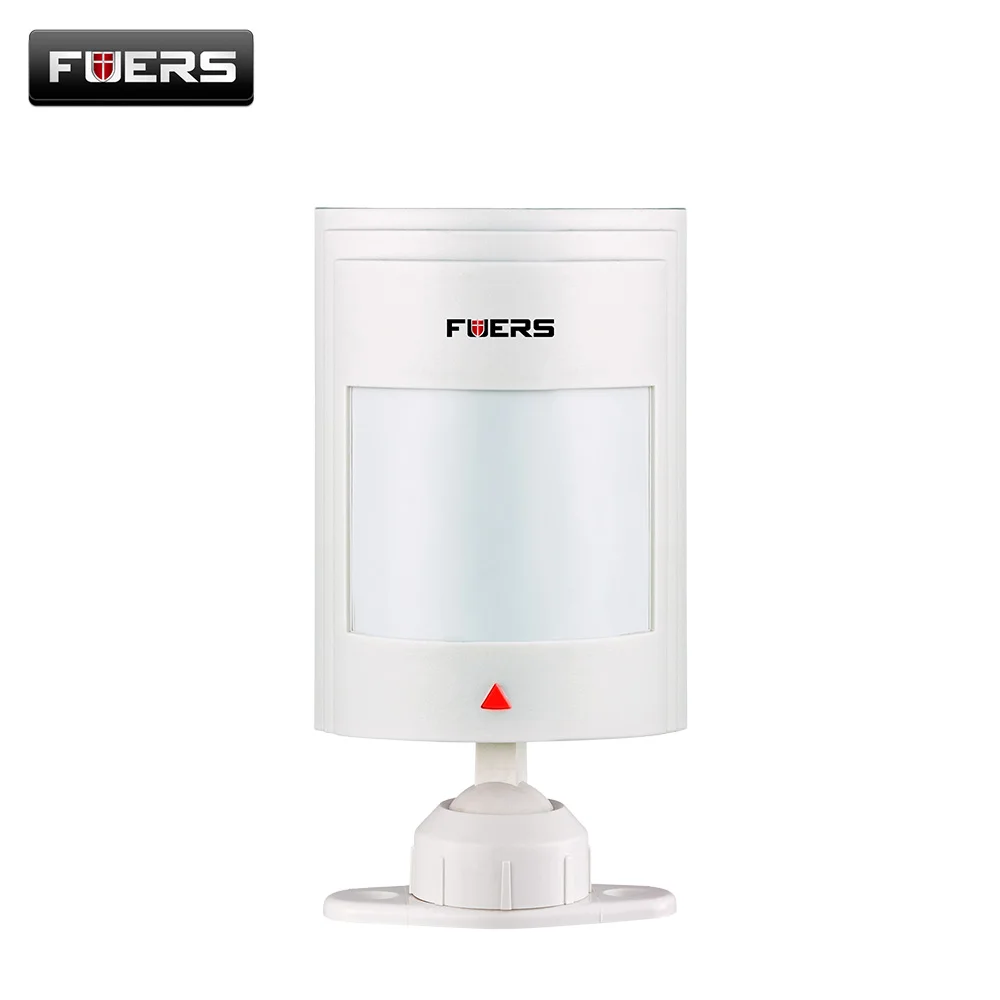 Fuers DC 12 В Проводной PIR инфракрасный детектор движения сеньор с настенным монтажным кронштейном для домашней безопасности GSM сигнализация - Цвет: 1pcs
