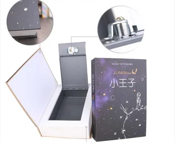 

Metal Steel Storage Safe Box Dictionary Secret Book Piggy Bank Money Hidden Secret Security Locker Cash Jewellery With Key Lock