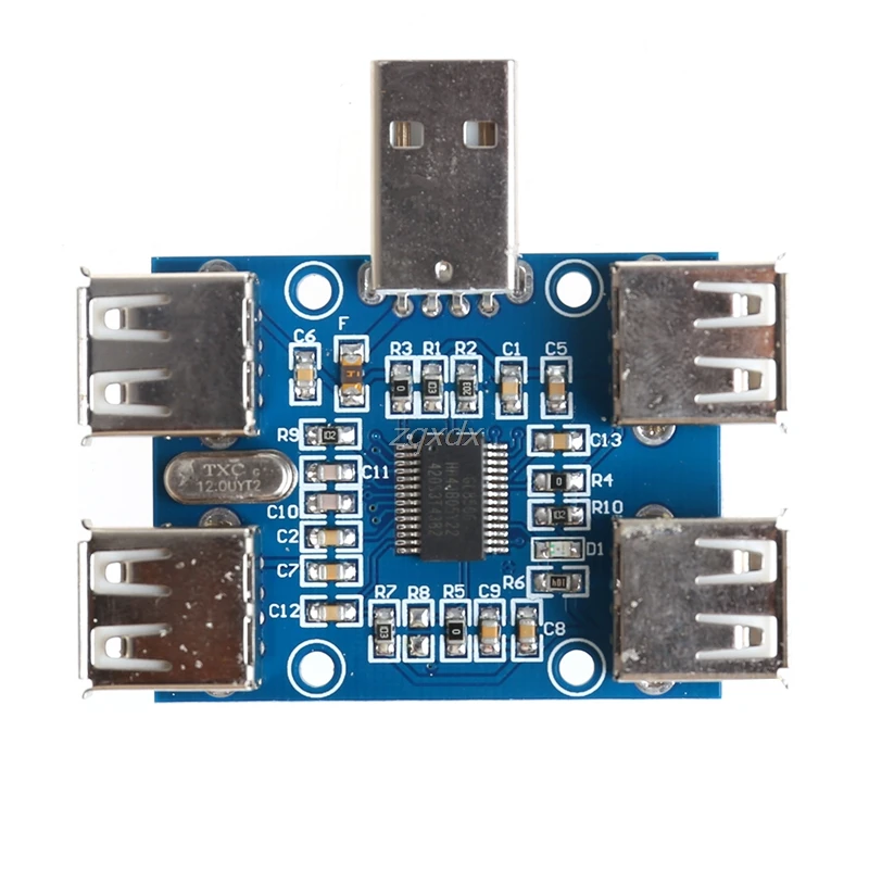 DC 5 V usb-хаб USB2.0 концентратор 4-женский Док-станция USB плата расширения Модуль и Прямая поставка