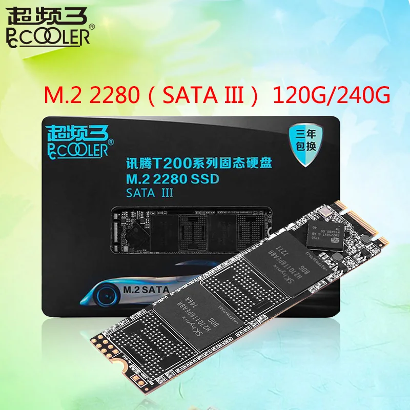 En Ligne Pccooler T200 SSD 120 gb 240 gb Disque Dur Disque Disque Solid State Disks M.2 2280 Interne SSD pour Bureau ordinateur portable 128 gb 256 gb