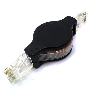 1.5 м путешествия Гибкая Выдвижной Ethernet LAN RJ45 сетевой кабель |