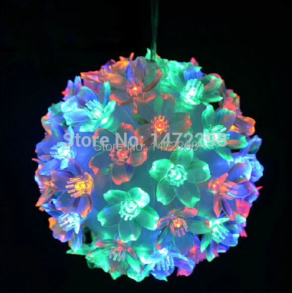 50led christmas colorful big hang ball lamp tree bulk christmas tree ornaments