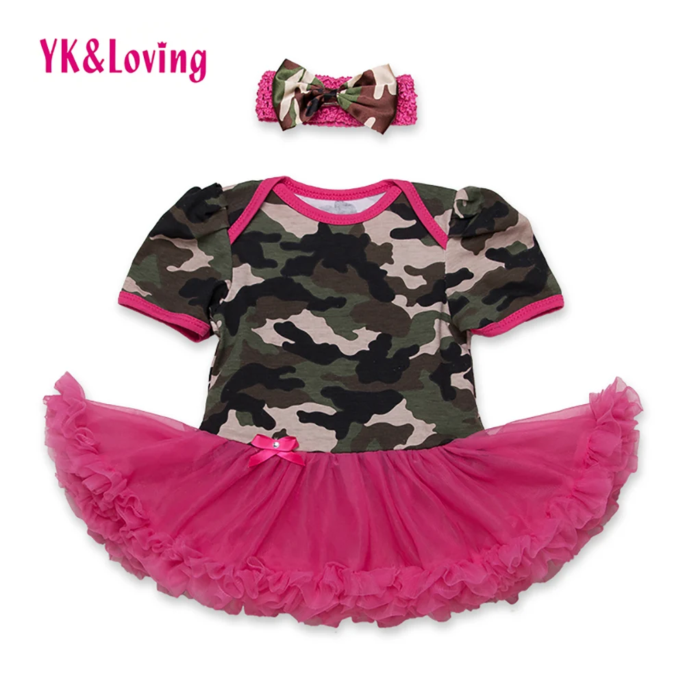 Infant girl dresses camo clothing Infant girl dresses camo clothing