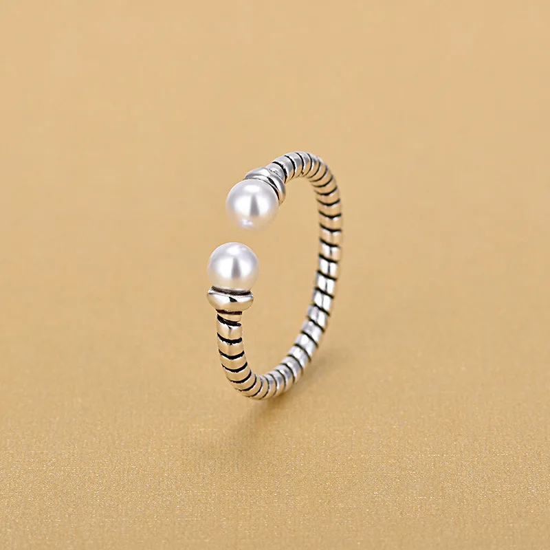 New-Arrivals-925-Sterling-Silver-Open-Rings-With-Pearl-for-Women-Ring-Fashion-Sterling-Silver-Jewelry