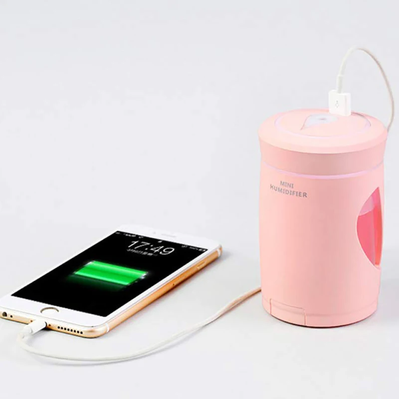 Креативный милый увлажнитель воздуха для дивана, usb-диффузор, цветной Ночной светильник, Настольный увлажнитель воздуха для дома и офиса