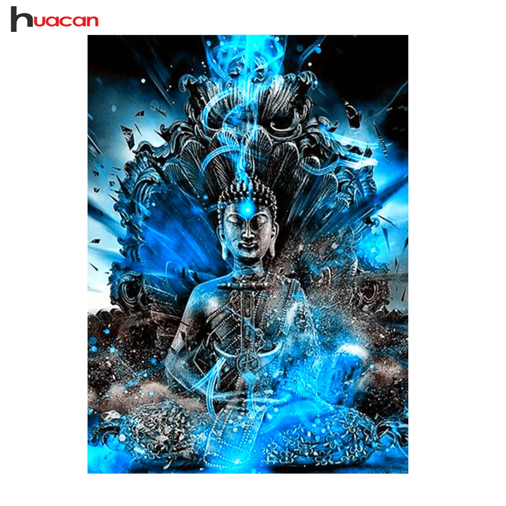 

Diamond Painting Religion Buddha Diamond Embroidery Cross Stitch Painting Rhinestones Square Diamond Mosaic Decor Gift