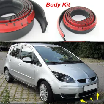 

Car Bumper Lip For Mitsubishi Colt / Make car lower Body Kit / Front / Rear Skirt Spoiler / Bumper Deflector Rubber Strip