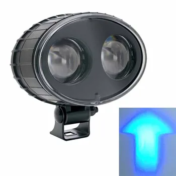 

2 X 10-80 VDC Forklift Blue Arrow LED Spot light Warehouse Safety Warning Lamp, forklift led Lights