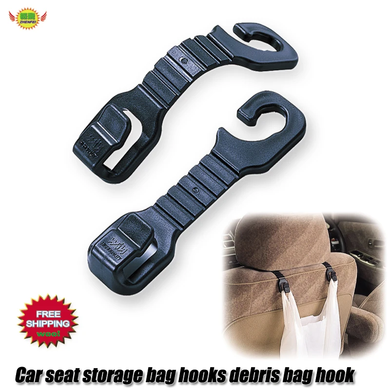 car accessories seat storage bag hooks debris bag hook beverage in