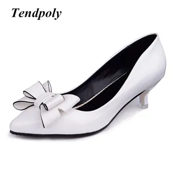 

New retro fashion Women's high heels summer fine with bow versatile shallow mouth casual sexy prom wedding Women shoes