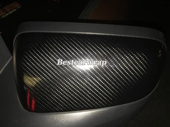 

High Gloss 4D Carbon Wrap With Air Release Super Shiny Carbon Fibre Vinyl like Realistic Carbon Film Sticker :1.52*20M/Roll