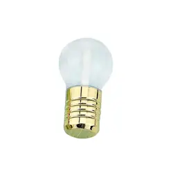 Творческий мяч в форме лампочки миниатюрный блеск для губ трубки Пустые губ контейнер для бальзама с крышкой резиновые вставки помада