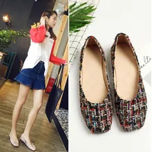 Pxelena/ г. Весна Мода плоские легкие кожаные туфли Для женщин Цвет смешанные квадратный носок слипоны Мокасины для женщин Для женщин Повседневное комфорт работы Туфли без каблуков 34-43
