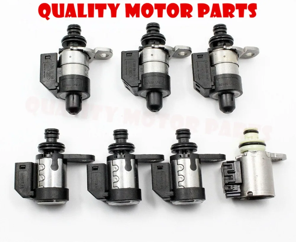 A/T trans solenoids kit 7pcs For NISSAN/DATSUN HYUNDAI INFINITI 02 UP transmission solenoid