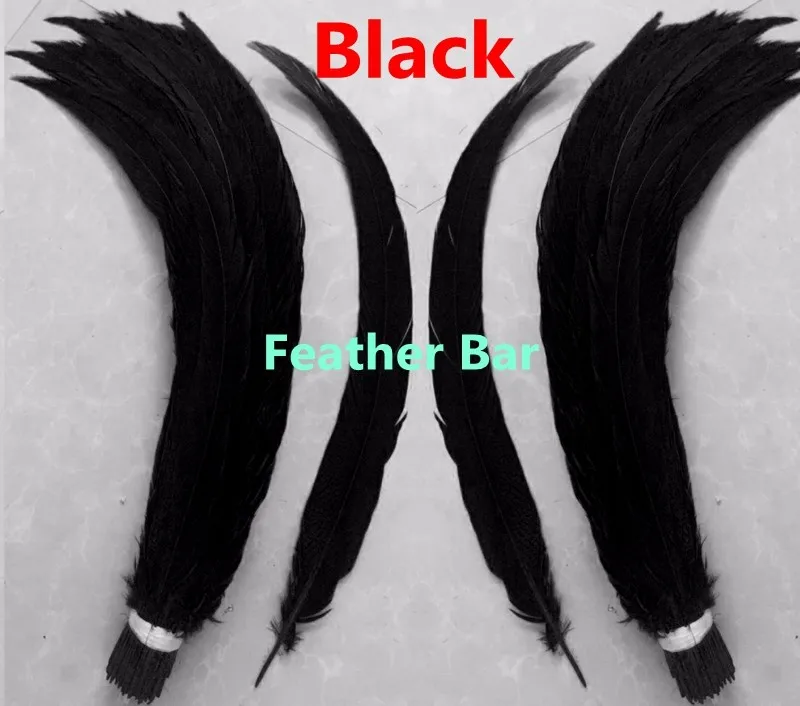 

Free shipping wholesale 50pc Black color lady amherst pheasant silver feather 50-55cm 40-45cm 75-80cm long for carnival