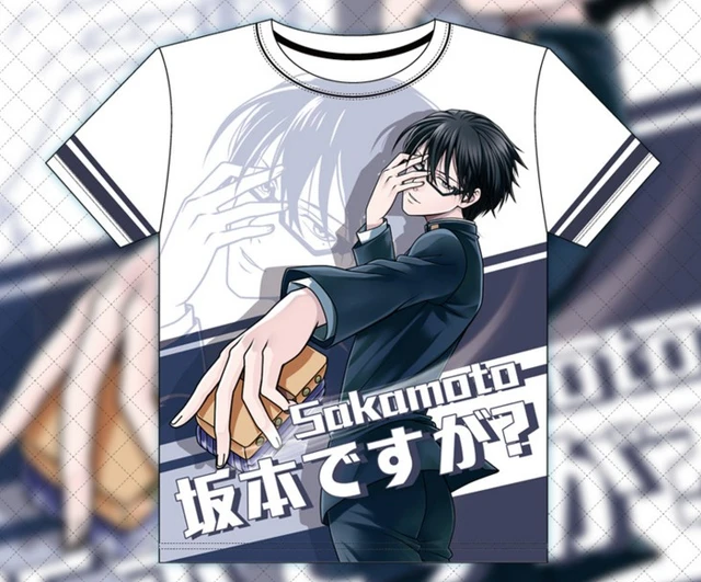 New Anime Sakamoto Desu ga? Sakamoto Cool, Cooler, Coolest White T