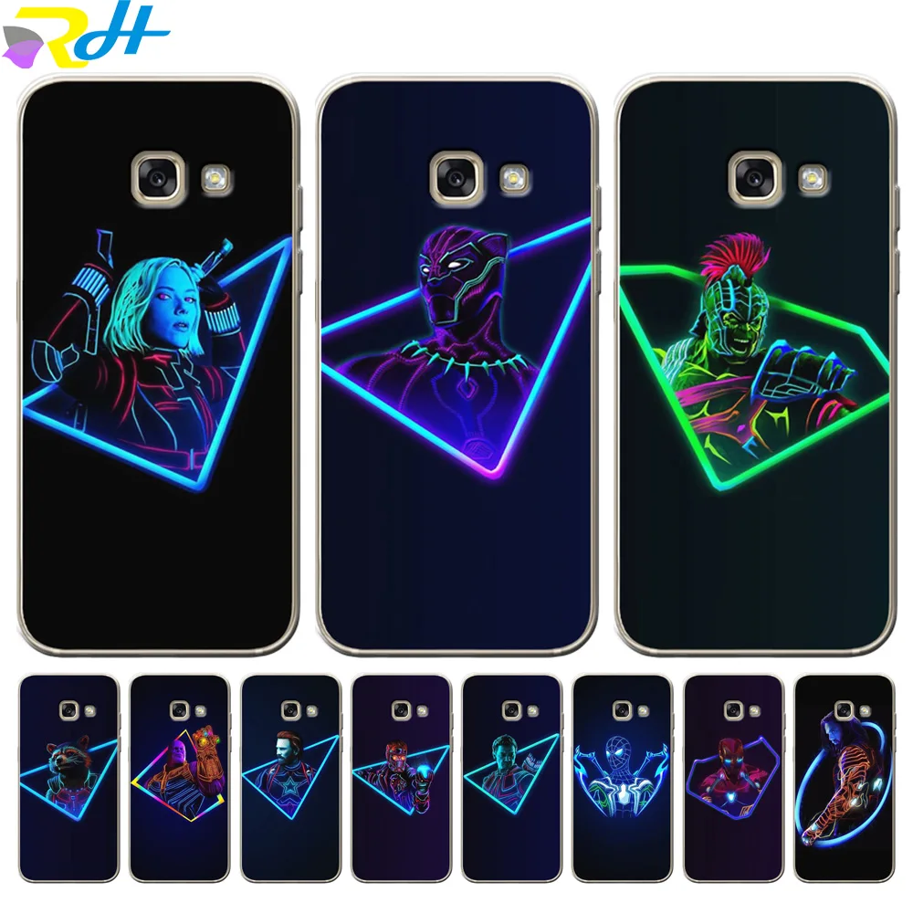 

Soft TPU Cover for Samsung Galaxy A7 2018 Coque Etui The Avengers for Samsung Galaxy A10 20 30 40 50 70 A6 A8 Plus 2018 Case
