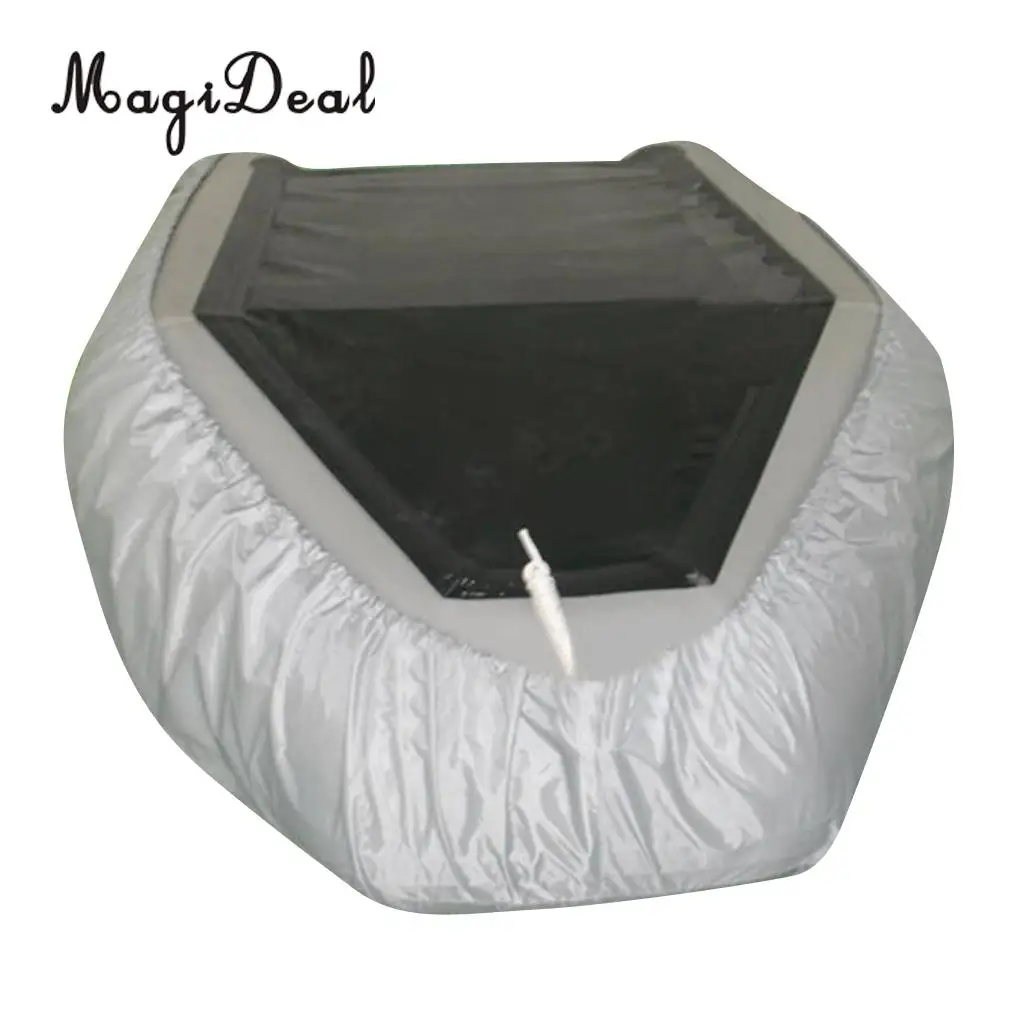 Durable Waterproof UV Sun Protection Inflatable Boat/Dinghy/Tender Cover Shield Storage Suits 2.3-5.2m/7.5-17ft Boat
