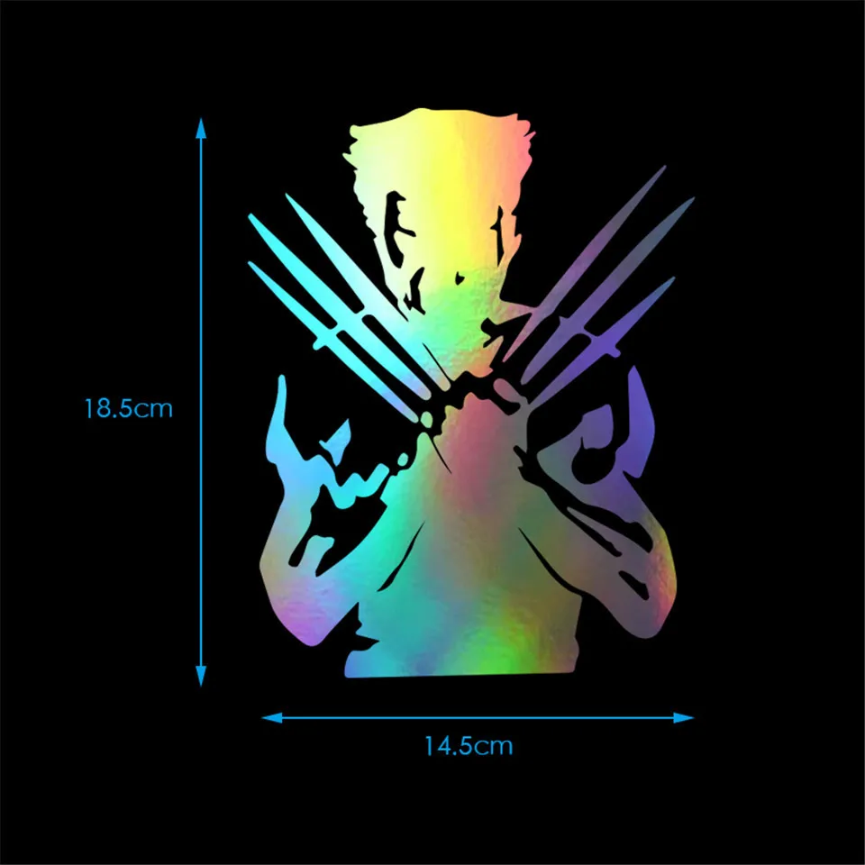 Автомобильная наклейка Wolf X Men Origin Wolverine автомобильная King Kong креативные наклейки