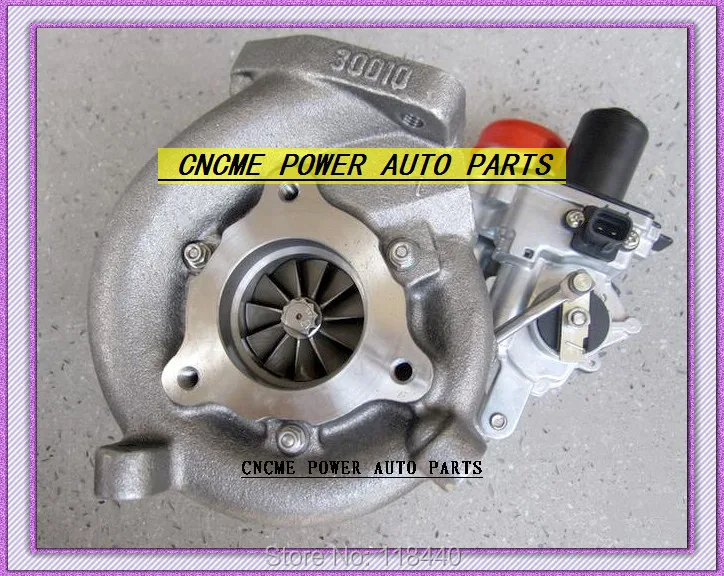TURBO CT16V 17201-OL040 With Solenoid Valve Electric Actuator TOYOTA Hilux HI-LUX D4D Landcruiser ViIGO 3000 1KD-FTV 3.0L 171HP (2)