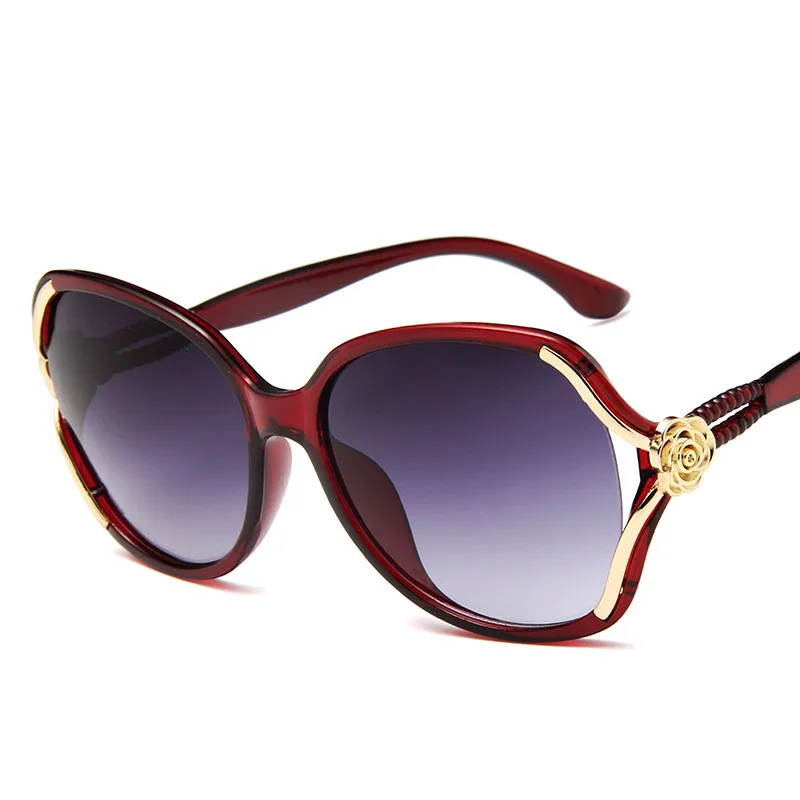 Новые модные негабаритные женские солнцезащитные очки с бабочкой UV400, брендовые дизайнерские очки с большой оправой, Овальные Солнцезащитные очки для женщин, oculos de sol UV400