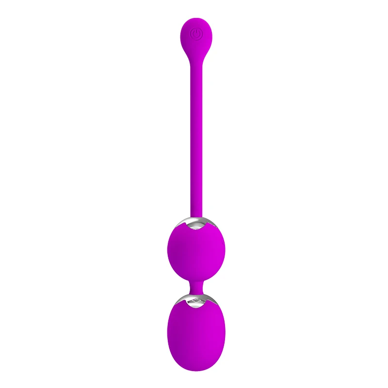 

USB Rechargeable Wireless Silicone Kegel Ball Exercise Vibrating Egg for Women BI-014548