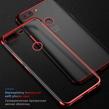 For Oneplus 7 Pro Case Soft TPU Plating Phone Bumper Phone Case For Oneplus 6T 5T 5 6 T Oneplus6 One Plus 6 7 5 1+7 Back Cover