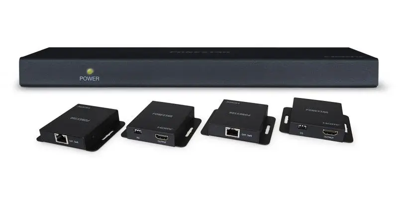 Распределитель сплиттер HDMI UTP 1x4 EDID Fo-14cat4e