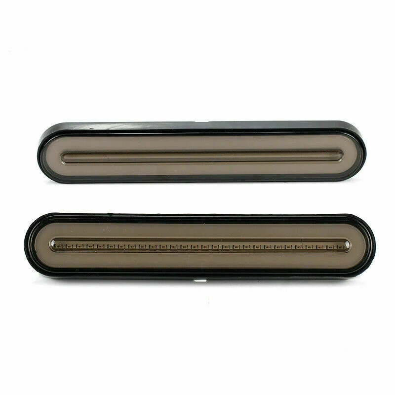 

Exterior Tail Lights 2Pcs Replacement Neon RV Trailer Stop Turn Signal Brake 12-24V 2835 SMD