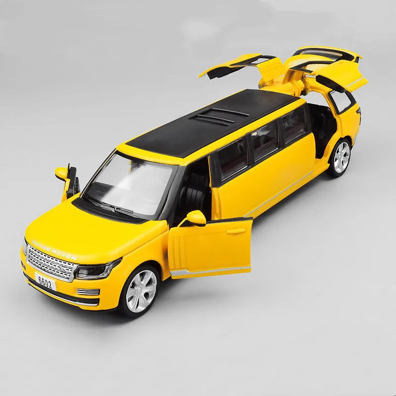 

Boutique gift 1:32 extended limousine alloy model,advanced collection die-casting sound and light pull back model,free shipping
