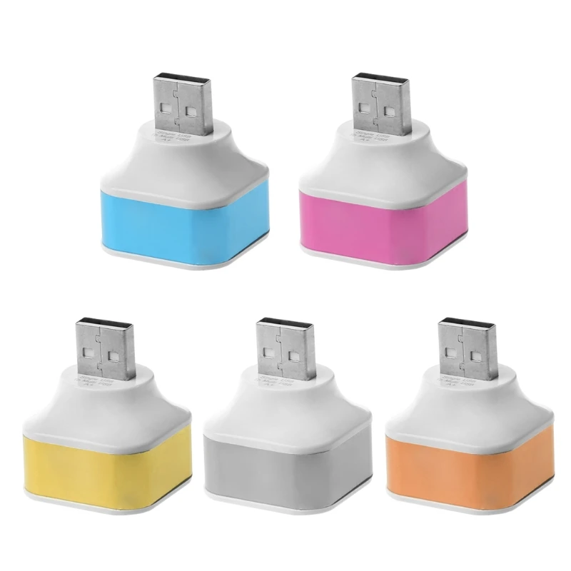 

1 Pc Mini 3-Port USB 2.0 Hub Adapter Splitter Expansion For PC Laptop MacBook High Speed