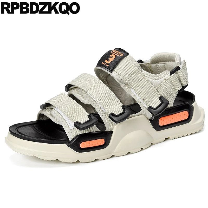 

italian runway native luxury platform designer roman men gladiator sandals summer mesh sport beach sneakers shoes high quality