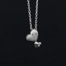 LASAMERO Halo 0.012CT 18k Gold Round Cut Square Center Pave Set Natural Diamond Pendant Necklace Chain Women Fine Jewelry