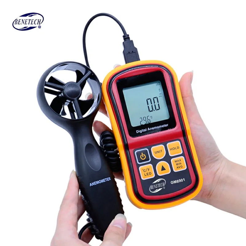 Buy GM8901 Anemometer 45m/s (88MPH) LCD