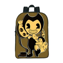 Мини школьные сумки Бенди и машина чернил для детей мальчиков девочек мультфильм игры детей школьные рюкзаки Детский сад сумки подарок