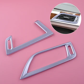 

DWCX 2pcs ABS Dashboard Side Air Vent Outlet Frame Cover Trim Fit For BMW 5 Series G38 528li 530li 2018