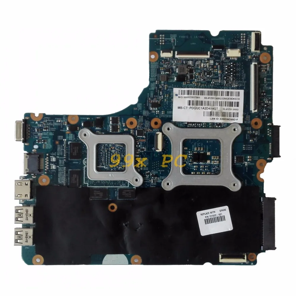 Материнская плата для ноутбука hp ProBook 440 450 470 материнская плата для ноутбука 721522-601 12238-1 HM76 W/HD8750M 2 Гб GPU DDR3 тест ОК
