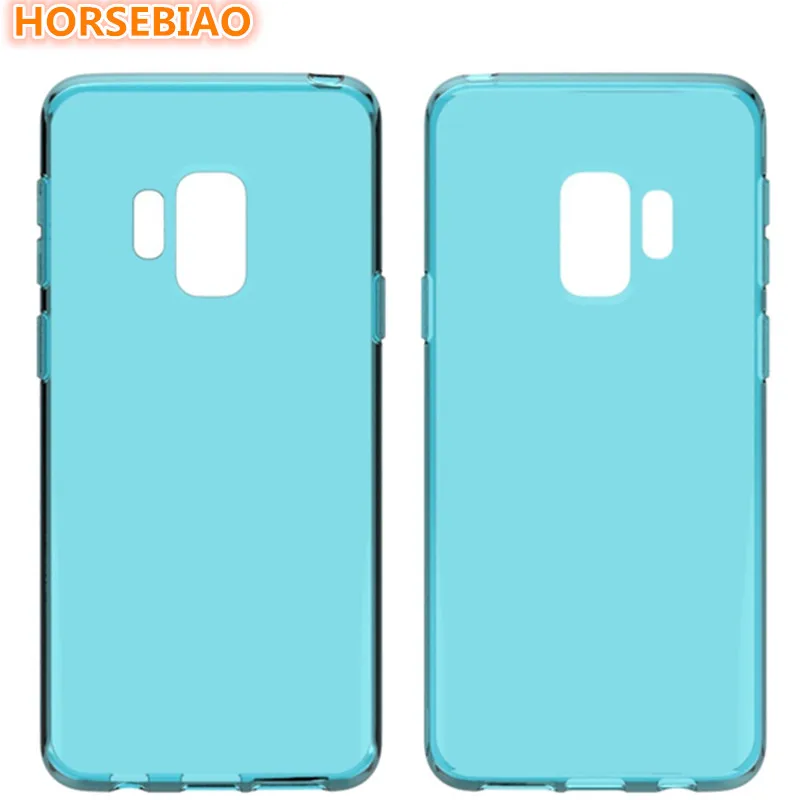 100PCS 2018 New Anti-Skid Transparent TPU Gel Case Silicone Back Clear Cover for Samsung Galaxy S9 Plus Phone |