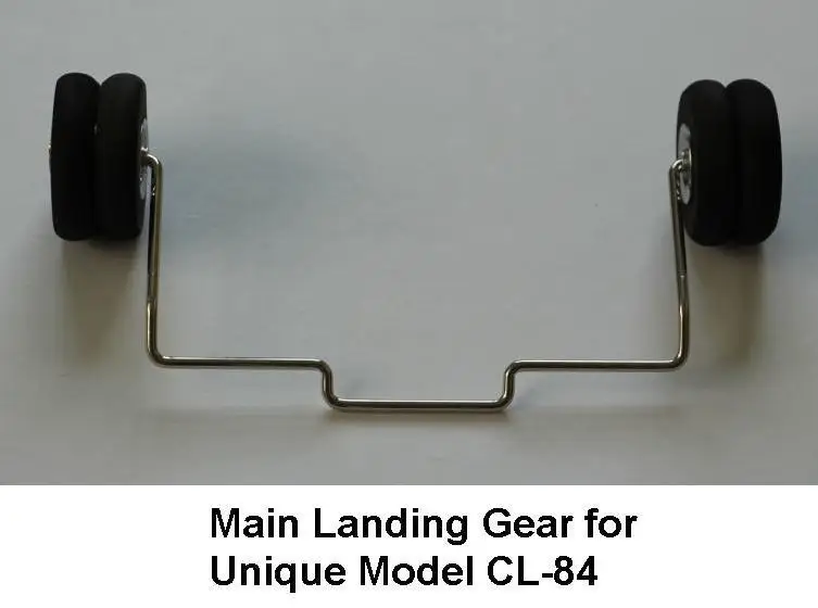 Main Landing Gear for Unique Model CL84 VTOL RC Plane
