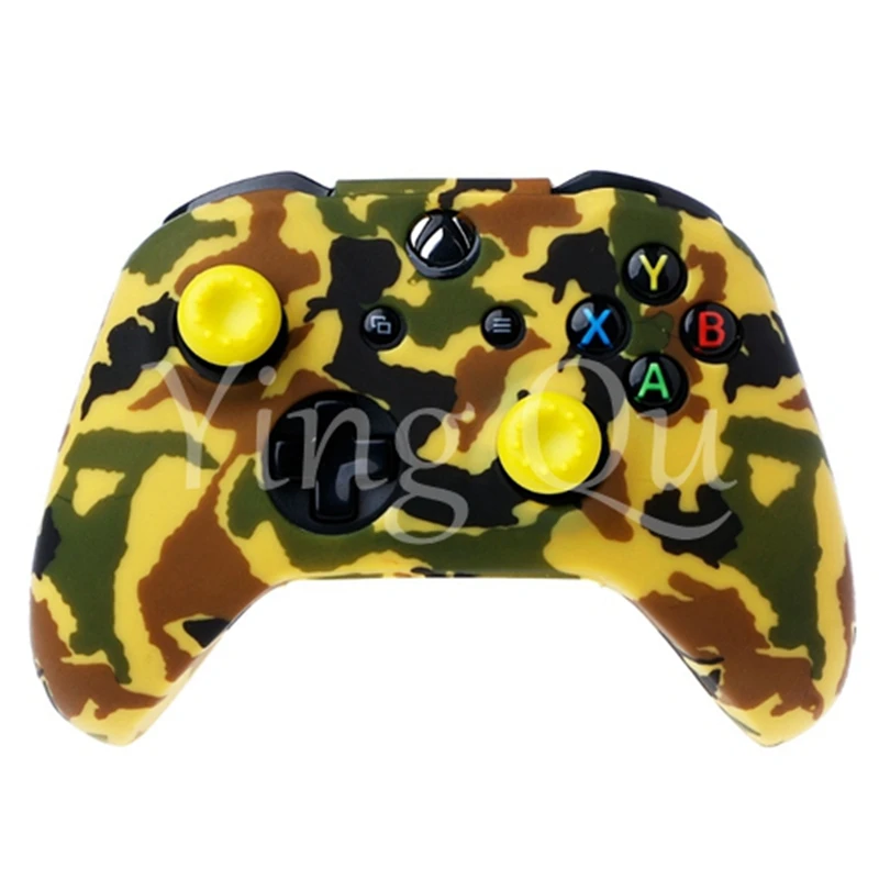 Soft Silicone Rubber Skin Protective Case Cover Dustproof Case for Microsoft Xbox One S X Controle Accessories (4)