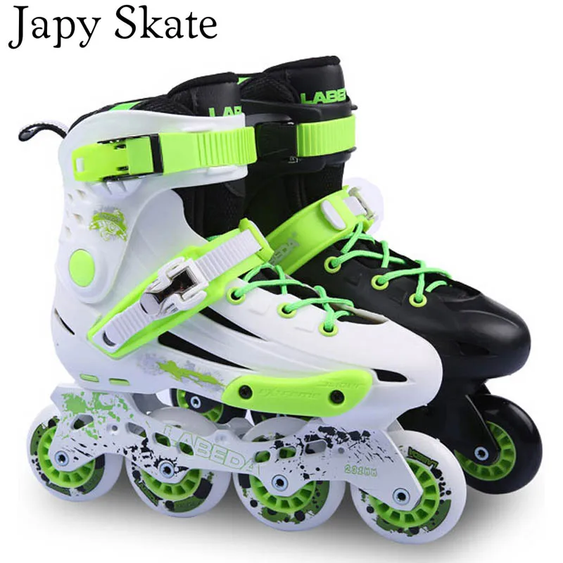 Japy Skate Labeda V5 Adult Inline Skate Shoes Roller Skate Slalom Skates Braking Free Skating Athletic Shoes Patins Slide Hokey цена Japy Skate Labeda V5 Adult Inline Skate Shoes Roller Skate Slalom Skates Braking Free Skating Athletic Shoes Patins Slide Hokey цены онлайн